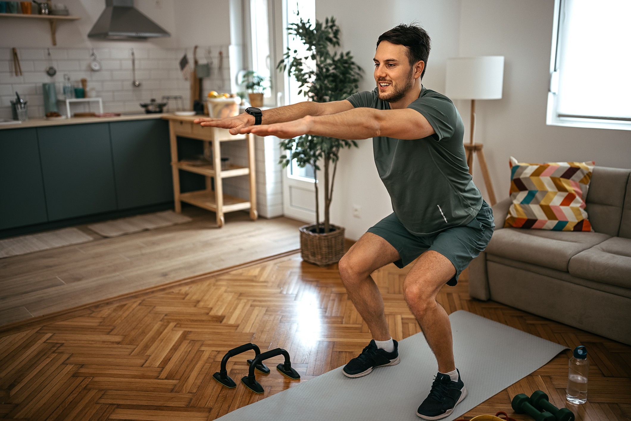 Blog - 3 exercícios físicos fáceis para fazer em casa